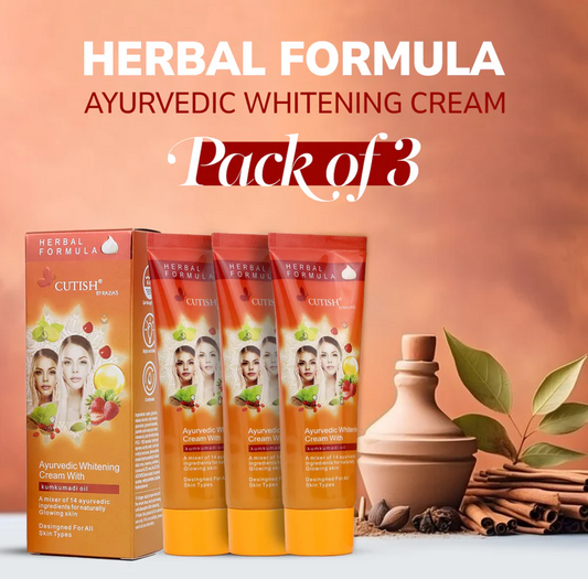 Ayurvedic Whitening Cream Pack of 3