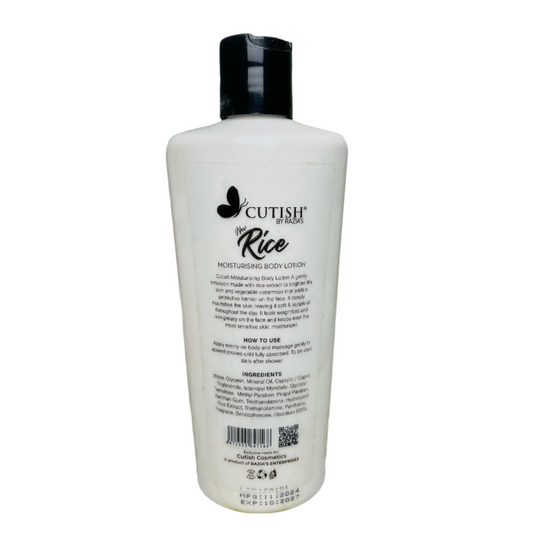 Cutish Rice Moisturizing Lotion