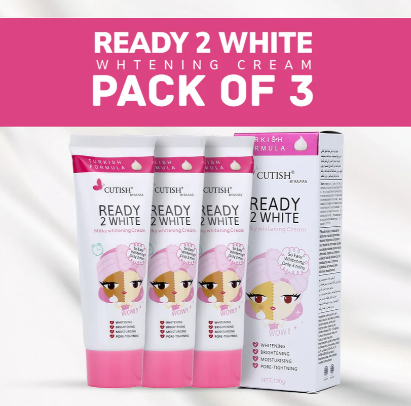 Ready 2 White Whitening Cream Pack of 3
