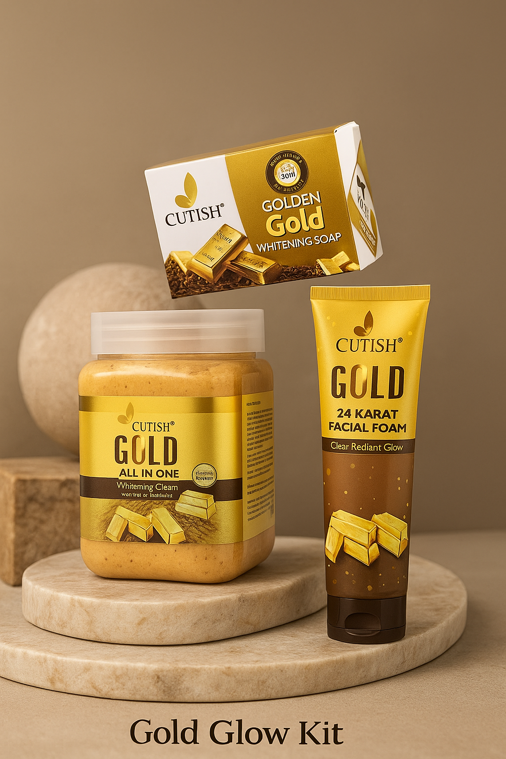 Cutish Gold Glow Kit