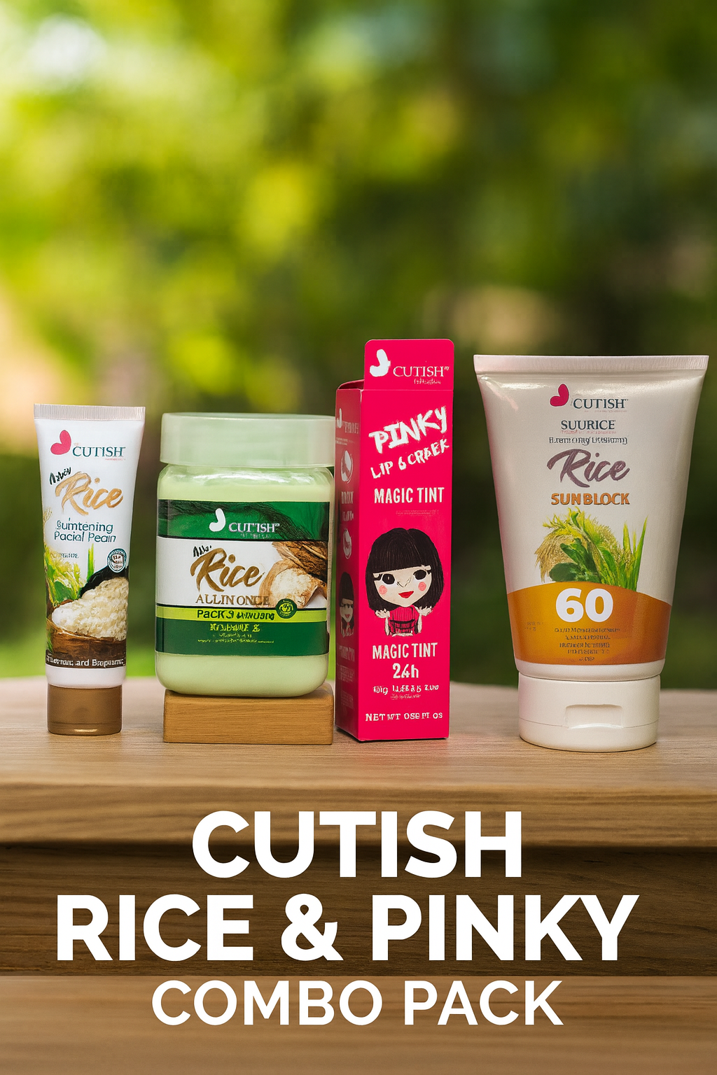 Cutish Rice & Pinky Combo Pack