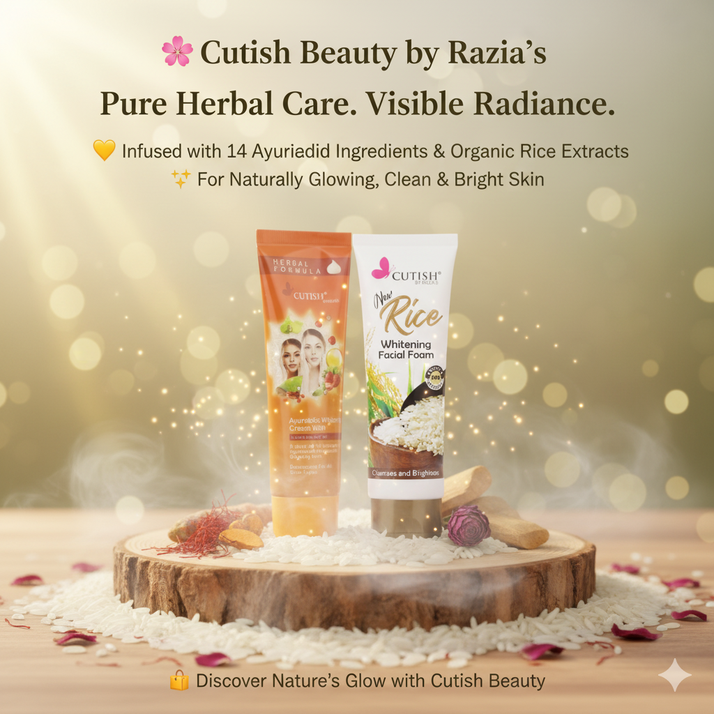 Cutish “2-Step Whitening Ritual”