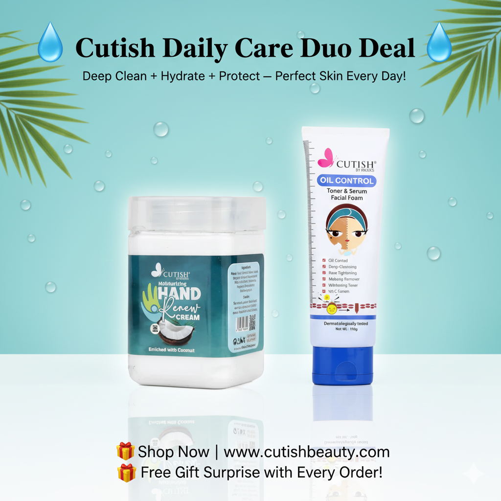 Cutish Hand & Face Care Combo