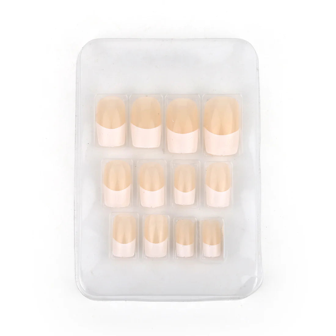 Cutish Peach Stick On Nails