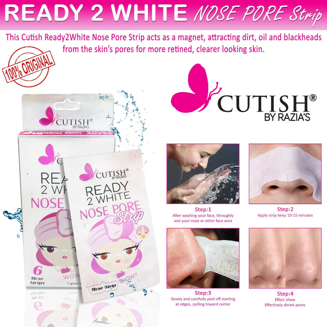 Ready 2 White Pore Care & Glow Trio – Deep Clean & Brightening Set