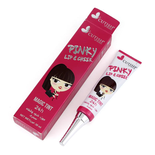 Cutish Pinky Magic Lip Tint and Cheek Stain Cream