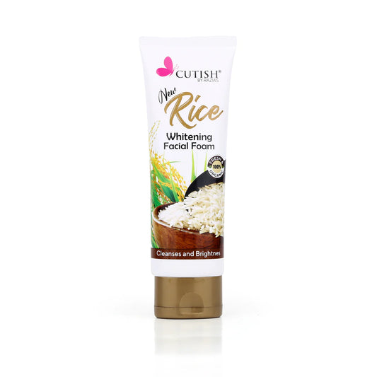 Rice Whitening Facial Foam