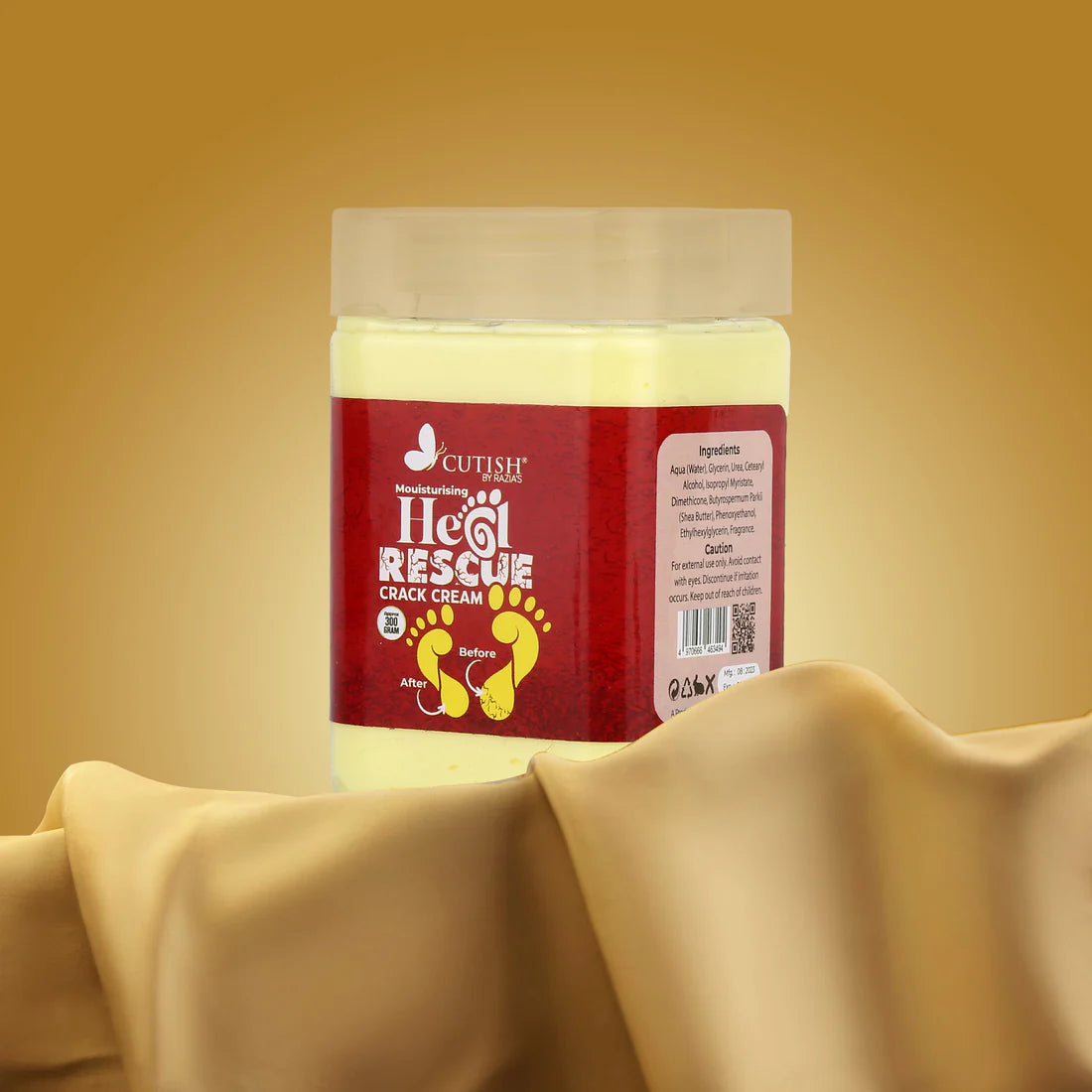Cutish 3-in-1 Deal: Hand, Foot &amp; Heel Cream