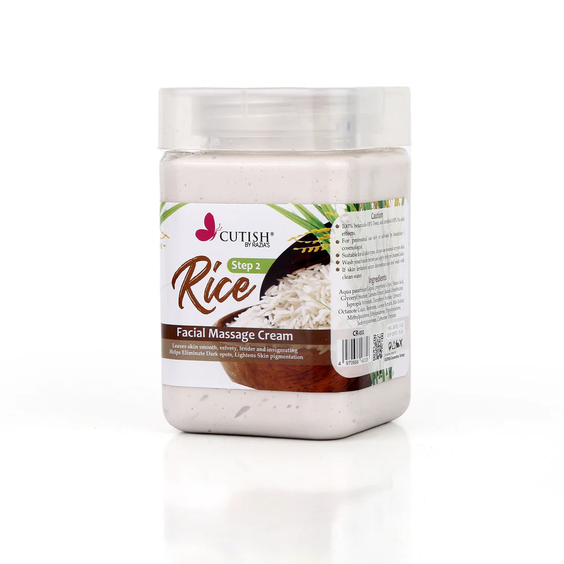 Cutish Rice Massage Cream