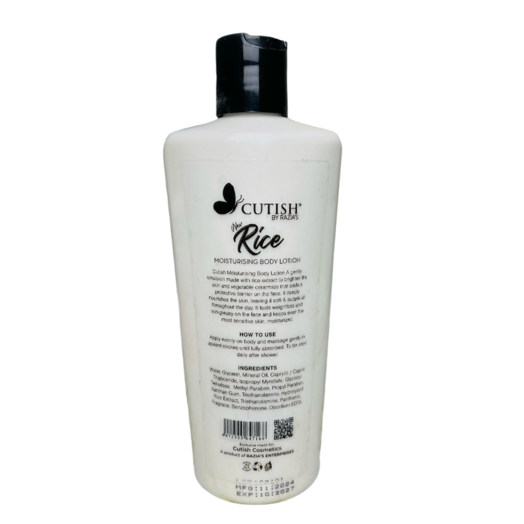 Cutish Rice Moisturizing Lotion