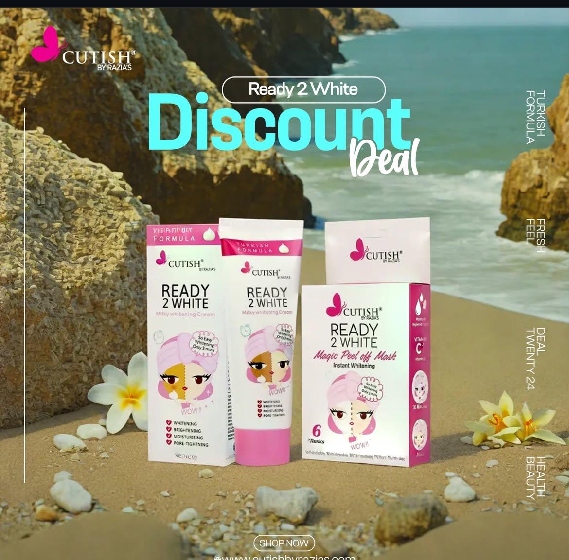 Ready 2 White Glow Essentials – Whitening & Brightening Kit
