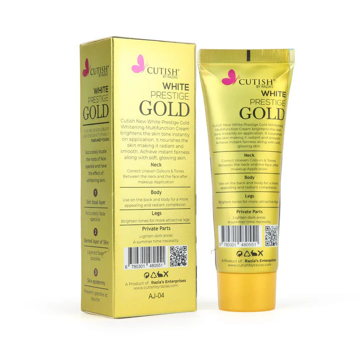 Cutish Gold Instant Whitening Cream