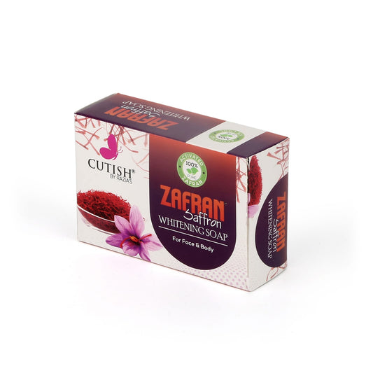 🧼 Cutish Zafran Whitening Soap