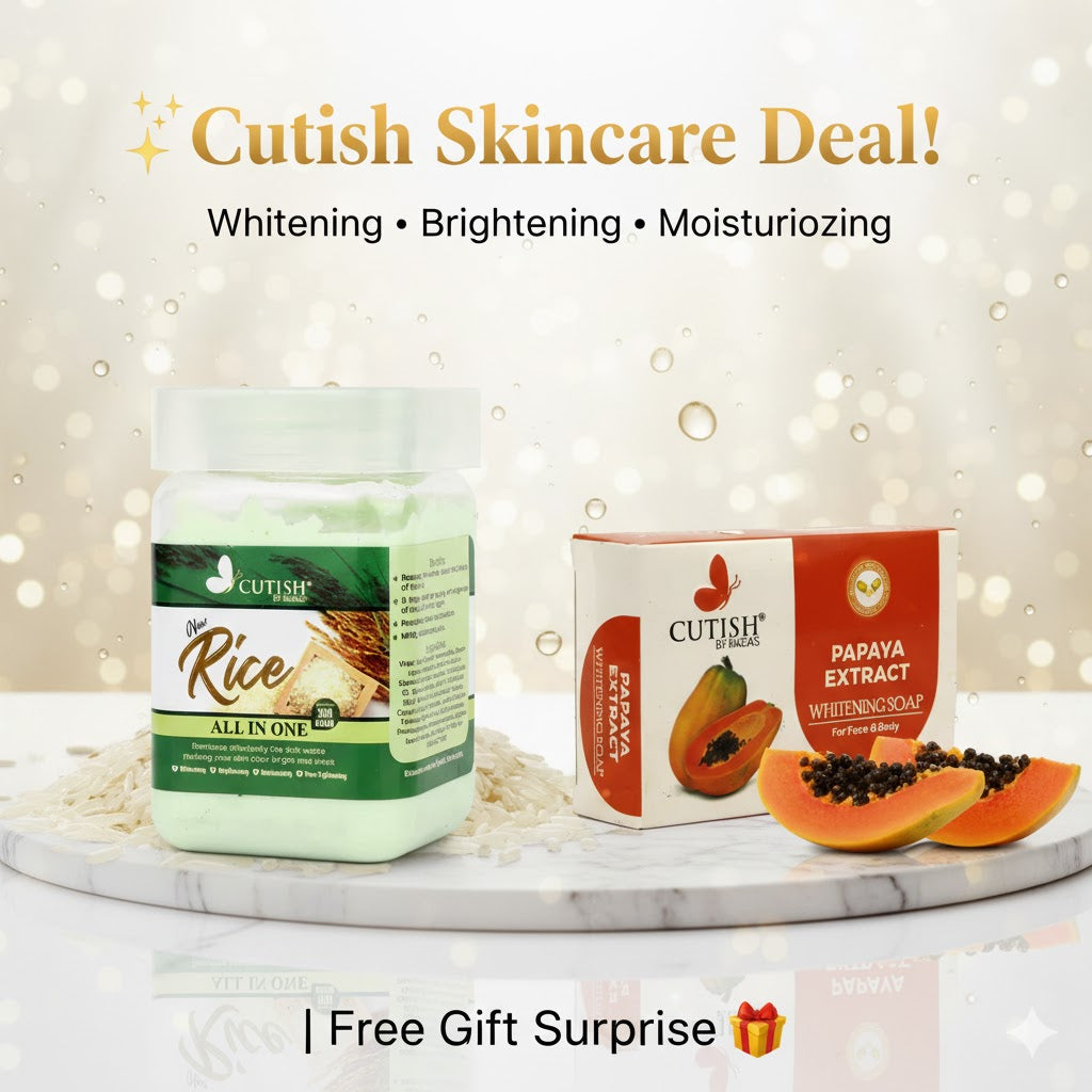Rice All-In-One & Papaya Extract Soap Deal